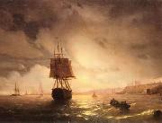 unknow artist Seascape, boats, ships and warships. 14 Sweden oil painting artist